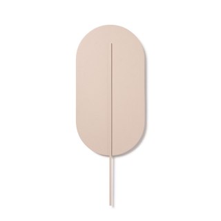 Lampa ścienna ROKKE beżowa do salonu, korytarza lub sypialni
