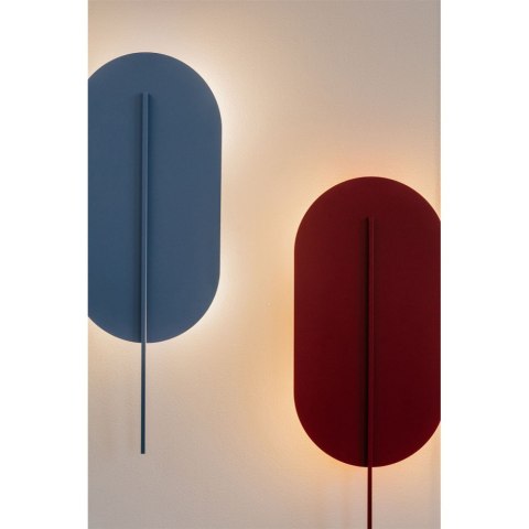 Lampa ścienna ROKKE niebieska do salonu, korytarza lub sypialni