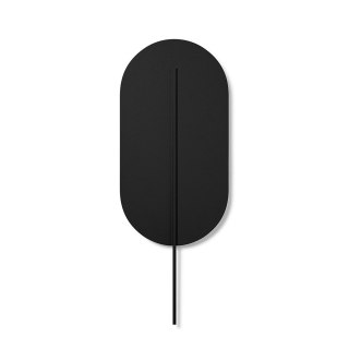 Lampa ścienna ROKKE czarna do salonu, korytarza lub sypialni