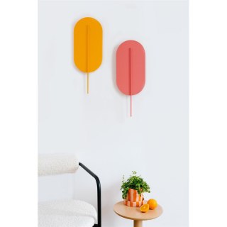 Lampa ścienna ROKKE melonowa do salonu, korytarza lub sypialni