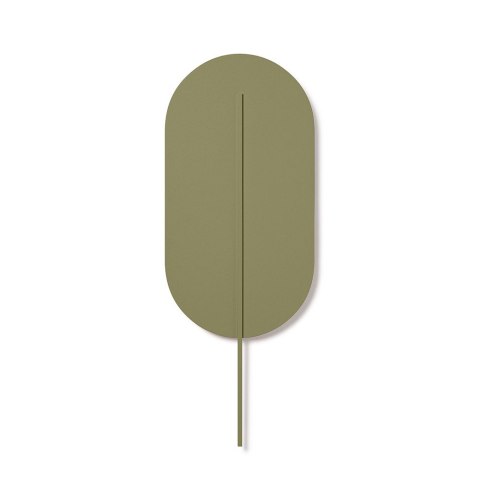 Lampa ścienna ROKKE oliwkowa do salonu, korytarza lub sypialni