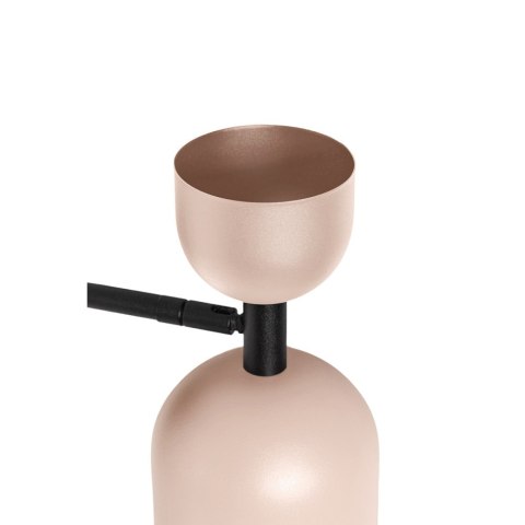 Lampa ścienna SUPURU W beżowa regulowana do salonu, korytarza lub sypialni