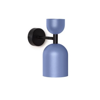 Lampa ścienna SUPURU W niebieska regulowana do salonu, korytarza lub sypialni