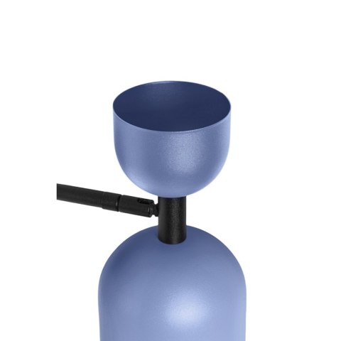 Lampa ścienna SUPURU W niebieska regulowana do salonu, korytarza lub sypialni
