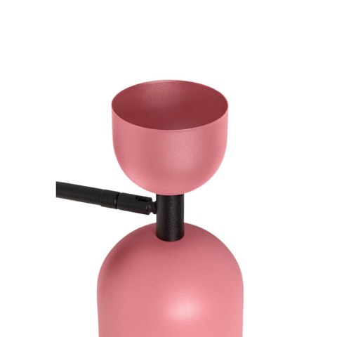 Lampa ścienna SUPURU W różowa regulowana do salonu, korytarza lub sypialni
