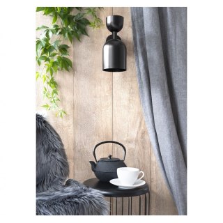 Lampa ścienna SUPURU W czarna regulowana do salonu, korytarza lub sypialni