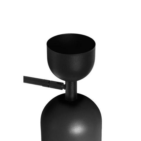 Lampa ścienna SUPURU W czarna regulowana do salonu, korytarza lub sypialni