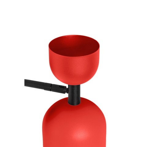 Lampa ścienna SUPURU W czerwonopomarańczowa do salonu, korytarza lub sypialni