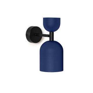 Lampa ścienna SUPURU W granatowa do salonu, korytarza lub sypialni