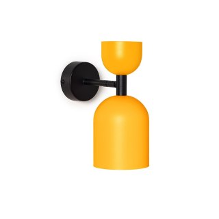 Lampa ścienna SUPURU W melonowa regulowana do salonu, korytarza lub sypialni