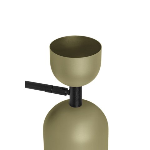 Lampa ścienna SUPURU W oliwkowa regulowana do salonu, korytarza lub sypialni