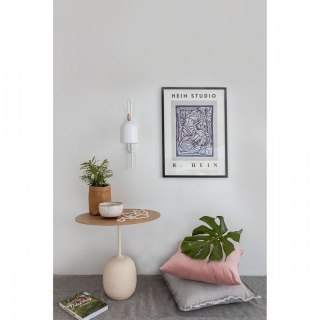 Lampa ścienna TAKU biała do salonu, korytarza lub sypialni