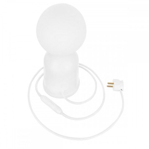 Lampa stołowa LUOTI ST biała do salonu, gabinetu lub sypialni