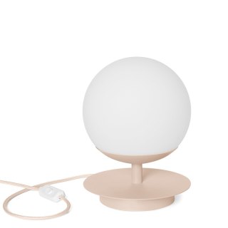 Lampa stołowa PLAAT ST beżowa do salonu, gabinetu lub sypialni