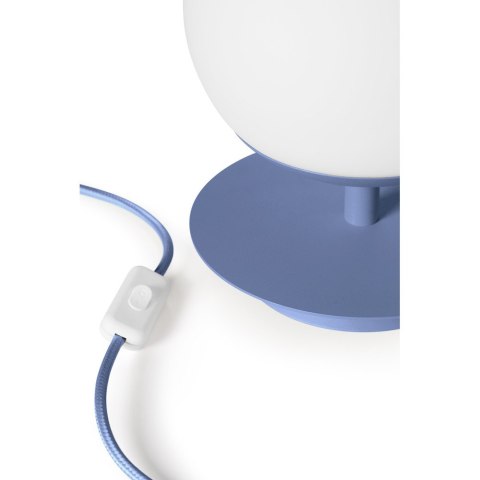 Lampa stołowa PLAAT ST niebieska do salonu, gabinetu lub sypialni