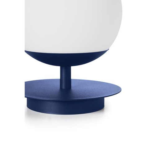 Lampa stołowa PLAAT ST granatowa do salonu, gabinetu lub sypialni