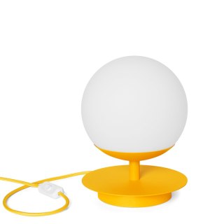 Lampa stołowa PLAAT ST melonowa do salonu, gabinetu lub sypialni