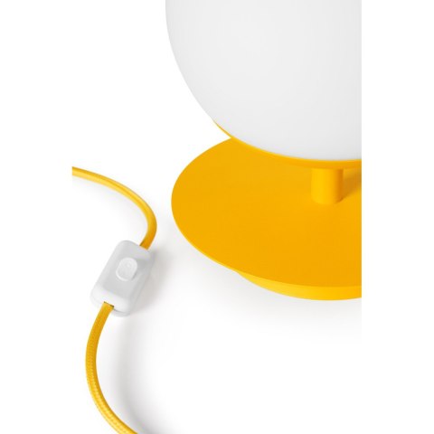 Lampa stołowa PLAAT ST melonowa do salonu, gabinetu lub sypialni