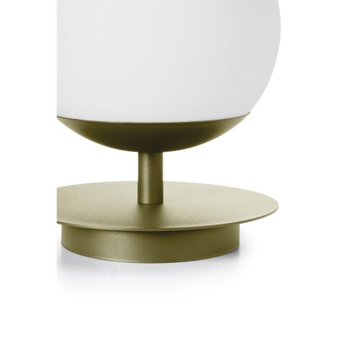 Lampa stołowa PLAAT ST oliwkowa do salonu, gabinetu lub sypialni