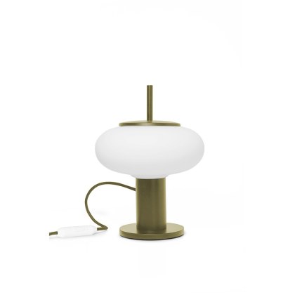 Lampa stołowa TORNI ST oliwkowa do salonu, gabinetu lub sypialni