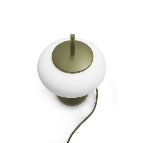 Lampa stołowa TORNI ST oliwkowa do salonu, gabinetu lub sypialni