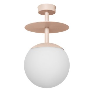 Lampa sufitowa plafon PLAAT B beżowa do salonu, przedpokoju lub sypialni