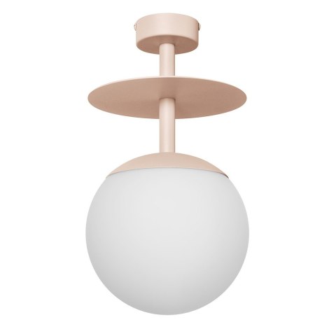 Lampa sufitowa plafon PLAAT B beżowa do salonu, przedpokoju lub sypialni