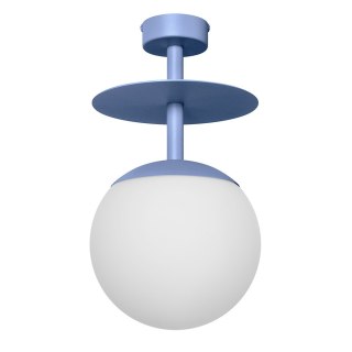 Lampa sufitowa plafon PLAAT B niebieska do salonu, przedpokoju lub sypialni