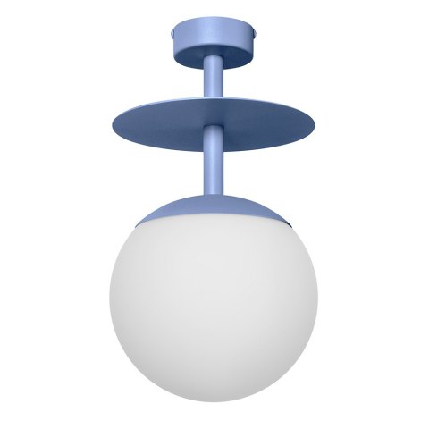 Lampa sufitowa plafon PLAAT B niebieska do salonu, przedpokoju lub sypialni