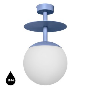 Lampa sufitowa plafon PLAAT B niebieska łazienkowa do salonu, przedpokoju lub sypialni