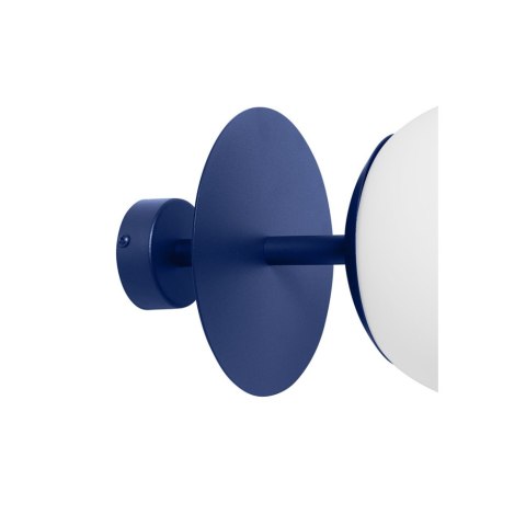 Lampa sufitowa plafon PLAAT B granatowa do salonu, przedpokoju lub sypialni
