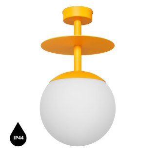 Lampa sufitowa plafon PLAAT B melonowa łazienkowa do salonu, przedpokoju lub sypialni