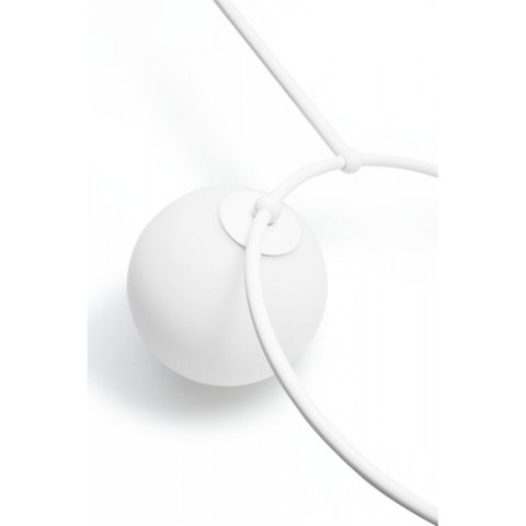 Lampa wisząca FUPPU A biała do salonu, jadalni  