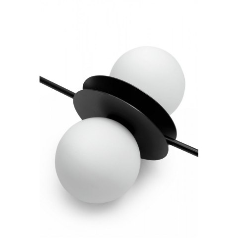Lampa wisząca FURIKO B czarna potrójna do salonu, jadalni  