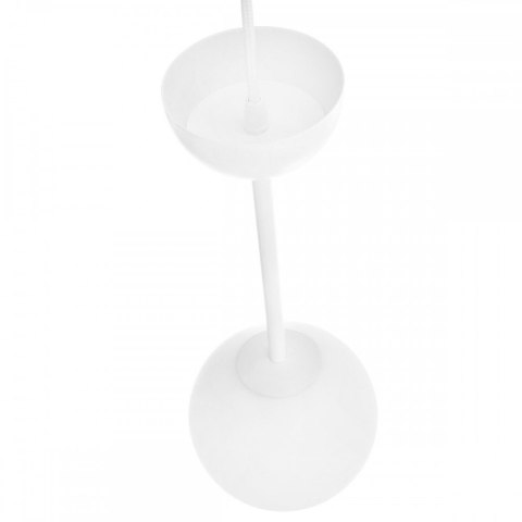 Lampa wisząca GLADIO biała do salonu, jadalni  
