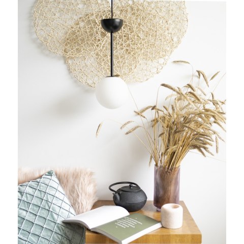 Lampa wisząca GLADIO czarna do salonu, jadalni  