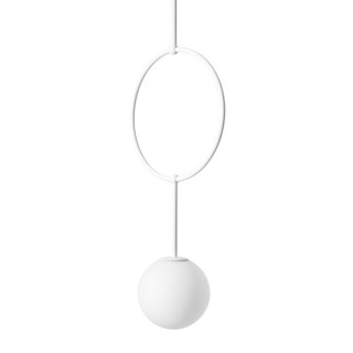 Lampa wisząca ISUULLA A biała do salonu, jadalni  