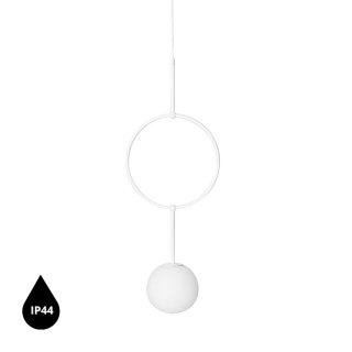 Lampa wisząca ISUULLA A biała łazienkowa do salonu, jadalni  