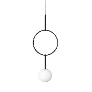 Lampa wisząca ISUULLA A czarna do salonu, jadalni  