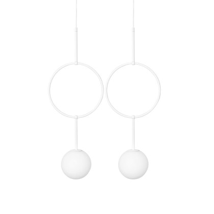 Lampa wisząca ISUULLA B - biała