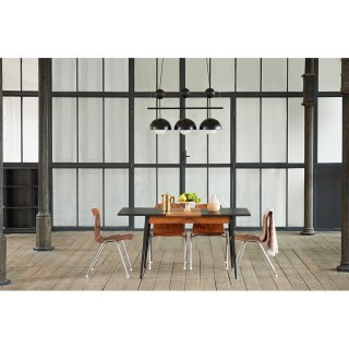 Lampa wisząca KELLO B czarna potrójna do salonu, jadalni  