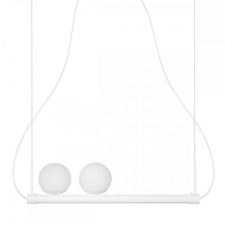 Lampa wisząca LIGNE biała do salonu, jadalni  
