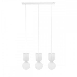 Lampa wisząca LUOTI 3L biała potrójna do salonu, jadalni  