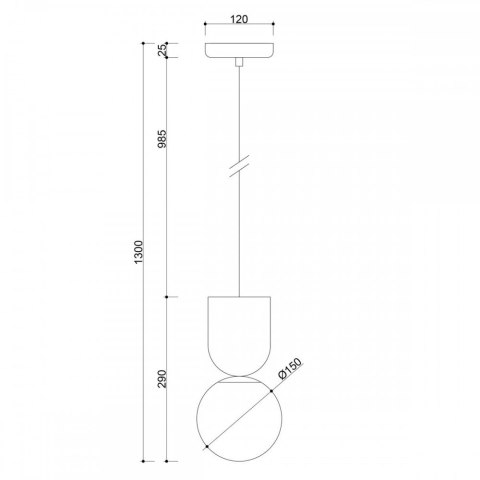 Lampa wisząca LUOTI różowa łazienkowa do salonu, jadalni  