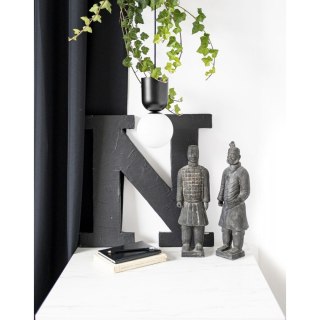 Lampa wisząca LUOTI czarna do salonu, jadalni  
