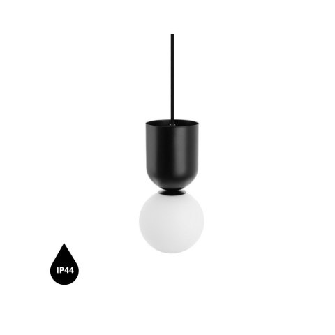 Lampa wisząca LUOTI czarna łazienkowa do salonu, jadalni  