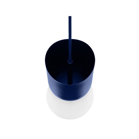 Lampa wisząca LUOTI granatowa łazienkowa do salonu, jadalni  