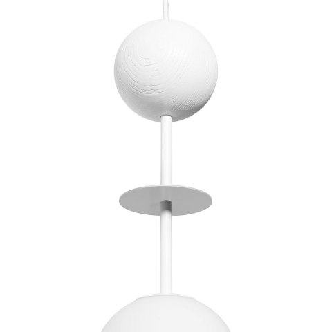 Lampa wisząca OIO A biała do salonu, jadalni  