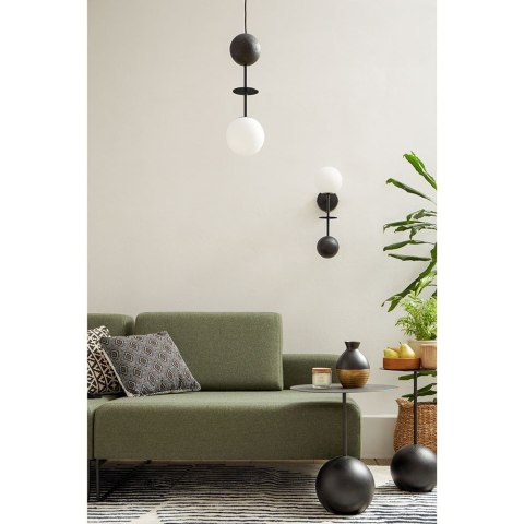 Lampa wisząca OIO A czarna do salonu, jadalni  