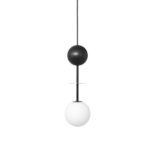Lampa wisząca OIO A mosiądz szczotkowany do salonu, jadalni  